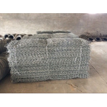 Gabion galvanizado e revestido de PVC